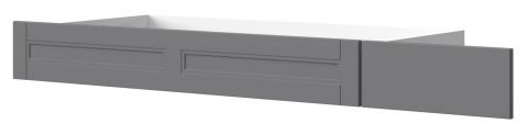 Schublade für Doppelbett Lotofaga, Farbe: Grau - 20 x 72 x 188 cm (H x B x L)