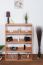 Regal, Küchenregal, Wohnzimmerregal, Bücherregal - 85 cm breit, Buche Holz-Massiv, Farbe: Natur