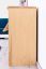 Schuhkipper Kiefer Holz massiv, Farbe: Natur 80x72x40 cm, Schuhschrank Schuhkommode