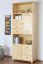 Bücherregal - 80 cm breit, Kiefer Holz-Massiv, Farbe: Natur
