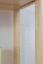 Standregal, 50 cm breit, Kiefer Holz-Massiv, Farbe: Natur