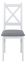 Stuhl Raska 03, Farbe: Weiß, Buche massiv - Abmessungen: 96 x 42 x 46 cm (H x B x T)