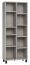 Regal Pantanoso 48, Farbe: Grau - Abmessungen: 195 x 76 x 38 cm (H x B x T)