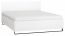 Doppelbett Chiflero 44 inkl. Lattenrost, Farbe: Weiß - Liegefläche: 160 x 200 cm (B x L)