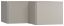Aufsatz für Eckkleiderschrank Bentos 14, Farbe: Grau - Abmessungen: 45 x 102 x 104 cm (H x B x T)