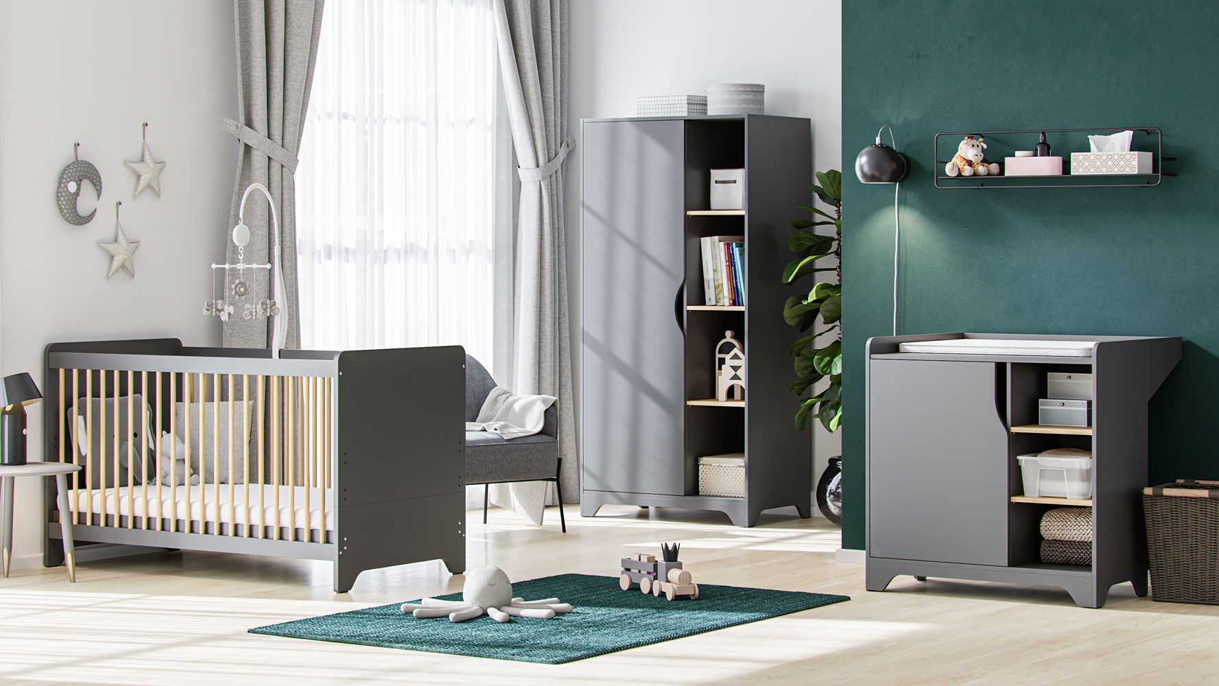 Kinderzimmer Babyzimmer Komplett