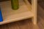 Regal, Küchenregal, Wohnzimmerregal, Bücherregal - 70 cm breit, Kiefer Holz-Massiv, Farbe: Natur