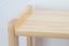 Regal, Küchenregal, Wohnzimmerregal, Bücherregal - 60 cm breit, Kiefer Holz-Massiv, Farbe: Natur