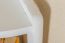 Regal - 40 cm breit, Kiefer Holz-Massiv, Farbe: Weiß