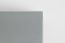Vitrine Hohgant 11, Farbe: Weiß / Grau Hochglanz - 209 x 90 x 42 cm (H x B x T)