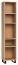 Regal Patitas 22, Farbe: Eiche - Abmessungen: 195 x 39 x 38 cm (H x B x T)