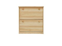 Schuhschrank Holz natur
