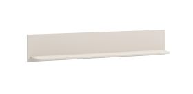 Wandregal | Farbe: Kaschmir | 1 Ablage | Hängeregal | für Wohnzimmer | Maße: 137,5 x 21 x 24 cm | ABS-Kanten | elegantes Design