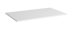 Holzeinlegeboden | 2er Set | Farbe: Weiß | Maße: 99 x 55 x 2 cm