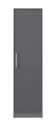 Schrank Hannut 42, Farbe: Anthrazit - Abmessungen: 190 x 50 x 56 cm (H x B x T)