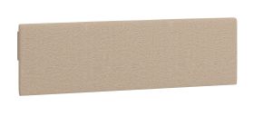 Kopfteilpolsterung  für Doppelbett Aegir 11 / 12 / 13, Farbe: Braun, Maße: 47,5 x 160 x 4 cm
