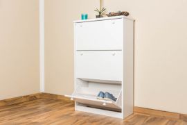 Schuhschrank Holz weiß
