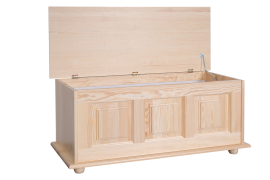 Holztruhe Kiefer natur