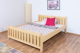 Jugendbett Kiefer massiv Vollholz natur 65, inkl. Lattenrost - 160 x 200 cm (B x L)