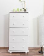 Weiße Kommode 60cm breit