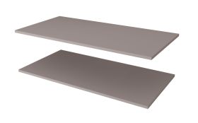 Holzeinlegeboden für Kleiderschrank | 4er Set | Farbe: Kaschmir | für Schränke mit der Breite: 200 cm