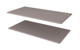 Holzeinlegeboden für Kleiderschrank | 8er Set | Farbe: Kaschmir | für Schränke mit der Breite: 300 cm