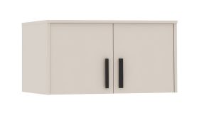 Schrankaufsatz für Fafe 21 | Farbe: Kaschmir | 2 Türen | 1 Fach | Soft-Close-Funktion | Maße: 75 x 54 x 40 cm | modernes Design