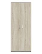 Drehtürenschrank / Kleiderschrank Pamulang 14, Farbe: Sonoma Eiche - Abmessungen: 200 x 82 x 60 cm (H x B x T)