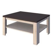 Couchtisch Aitape 19, Farbe: Sonoma Eiche dunkel / Sonoma Eiche hell - Abmessungen: 120 x 60 x 56 cm (B x T x H)