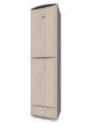 Schrank Rabaul 25, Farbe: Sonoma Eiche - Abmessungen: 200 x 50 x 43 cm (H x B x T)