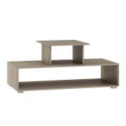 TV-Unterschrank Kundiawa 19, Farbe: Sonoma Eiche hell - Abmessungen: 55 x 125 x 60 cm (H x B x T)