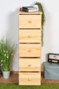 Kommode Massivholz 032 - Abmessung 122 x 40 x 42 cm (H x B x T)