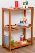 Regal Kiefer massiv Vollholz Eichefarben Junco 57C - 86 x 60 x 30 cm (H x B x T)