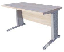 Schreibtisch Garut 02, Farbe: Sonoma Eiche - Abmessungen: 76 x 160 x 65 cm (H x B x T)