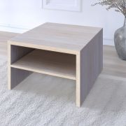 Couchtisch Kerowagi 16, Farbe: Sonoma Eiche - Abmessungen: 78 x 78 x 49 cm (B x T x H)