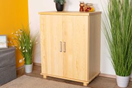 Kommode Kiefer massiv Vollholz natur Columba 06 - Abmessung 101 x 80 x 50 cm (H x B x T)