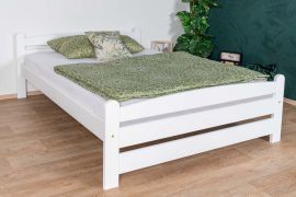 Modernes Einzelbett, schlichtes Gästebett Buche Vollholz 118, inkl. Lattenrost, Liegefläche 140 x 200 cm, hohe Holzqualität, langlebig und robust