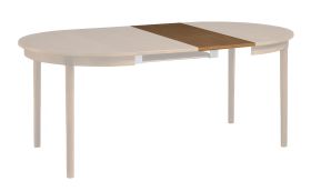Tischeinsatz | Tischverlängerung | 1 Stück Tischplatte | 40 x 110 cm | Eiche Karamell | optional für Esstisch ausziehbar Inginele 11 | Gesamtmaß des Tisches mit 2 Einsätzen 190 x 110 x 75 cm