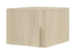Aufsatz für eintürigen Schrank Edegem 05 | 50 x 61 x 40 cm | Farbe: Eiche Cremona | ABS-Kanten | 1 Tür | 1 Fach