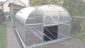 Zusätzliche Tür für Gewächshaus 01, 02, 03, 04 und 05 - HKP 4 mm