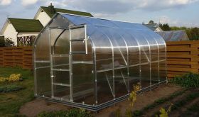 Gewächshaus 10 HKP 4 mm, Grundfläche 25 m²- Abmessungen: 1000 x 250 cm (L x B)