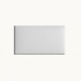 Wandpaneel im eleganten Stil Farbe: Weiß - Abmessungen: 42 x 84 x 4 cm (H x B x T)