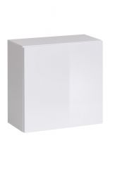 Hängeschrank Fardalen 09, Farbe: Weiß - Abmessungen: 60 x 60 x 30 cm (H x B x T), mit zwei Fächern