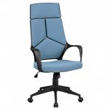Bürodrehstuhl mit atmungsaktiven Sitz Apolo 80, Farbe: Blau / Schwarz, Bedienelemente ergonomisch angeordnet