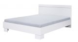 Doppelbett Atra 03, Farbe: Weiß - Liegefläche: 160 x 200 cm (B x L)
