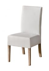 Stuhl Arowana 23, Farbe: Weiß - Abmessungen: 95 x 45 x 50 cm (H x B x T)