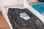 Stockbett für Erwachsene "Easy Premium Line" K17/h inkl. Liegeplatz und 2 Abdeckblenden, 90 x 200 cm (B x L) Buche Vollholz massiv weiß lackiert, teilbar