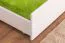 Etagenbett für Erwachsene "Easy Premium Line" K21/h inkl. Liegeplatz und 2 Abdeckblenden, Kopf- und Fußteil gerundet, Buche Vollholz massiv Weiß - Liegefläche: 90 x 200 cm, teilbar