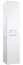 Badezimmer - Hochschrank Nadiad 51, Farbe: Weiß glänzend – Abmessungen: 160 x 35 x 35 cm (H x B x T)