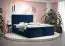 Einzelbett mit modernen Design Pirin 20, Farbe: Blau - Liegefläche: 140 x 200 cm (B x L)